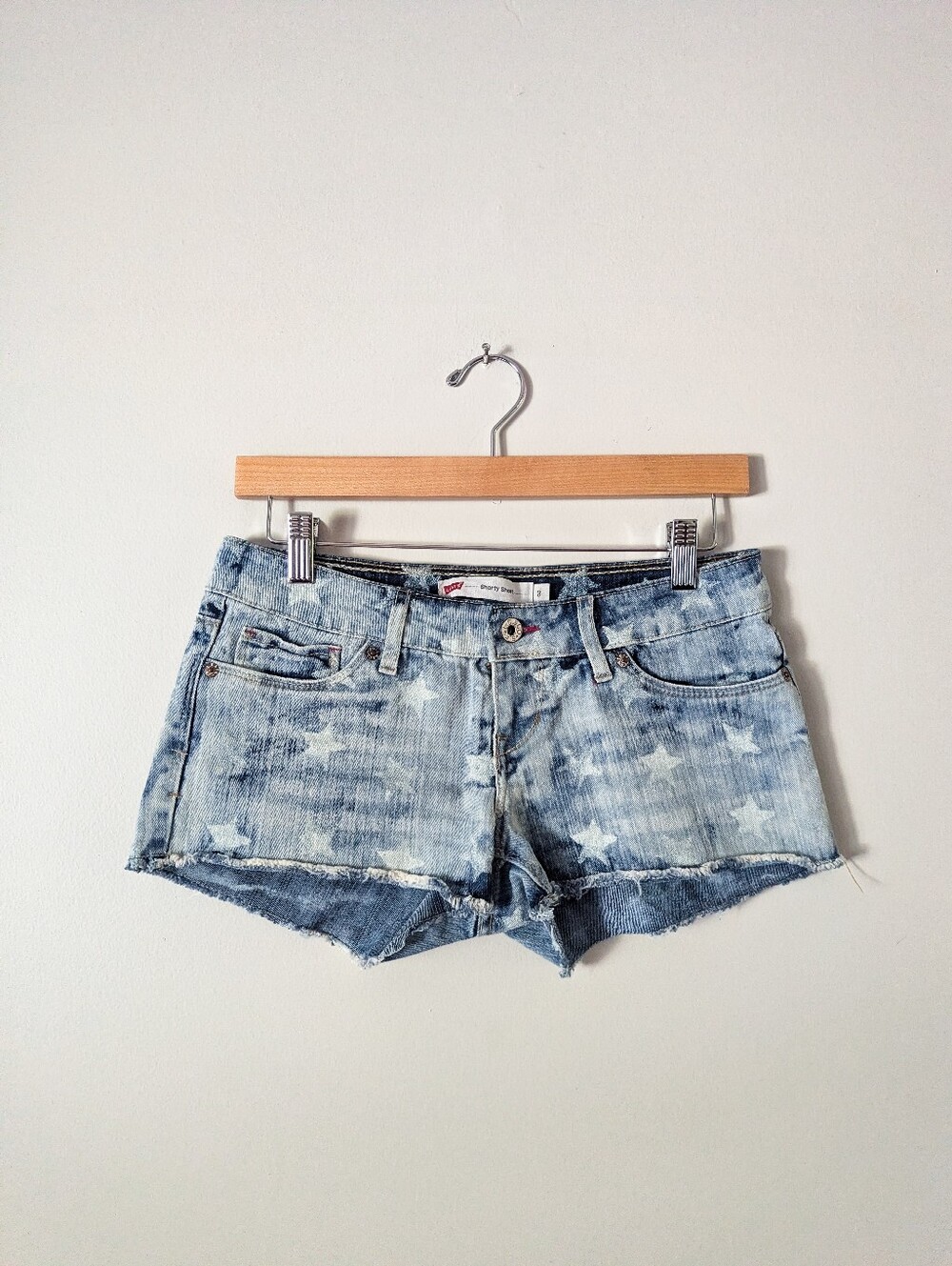Levi's Star Shorty Shorts Light Wash